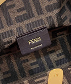 FENDI FIRST SMALL TURQUOISE LEATHER BAG – F047