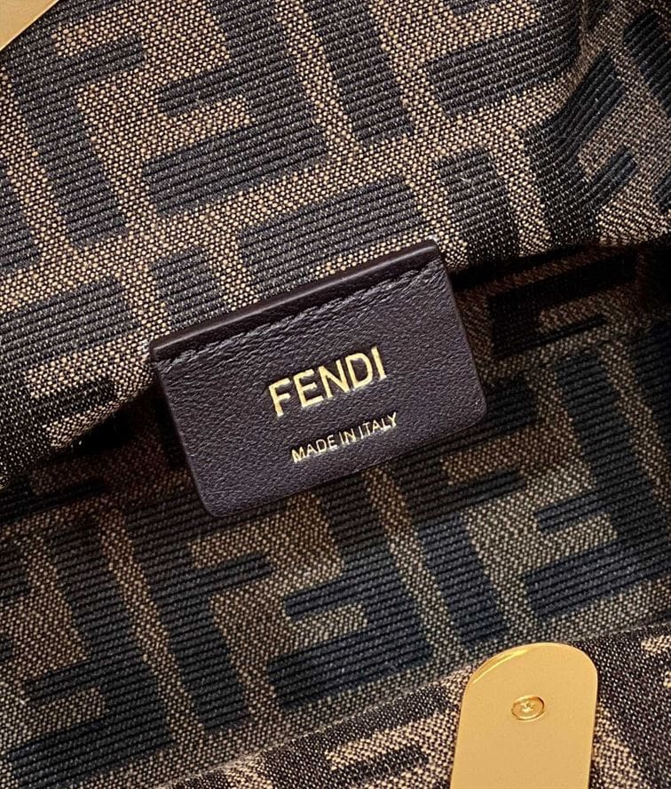FENDI FIRST SMALL TURQUOISE LEATHER BAG – F047