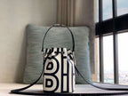 FENDI MON TRESOR TWO TONE LEATHER FENDI BY MACR JACOBS MINI BAG – F042