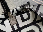 FENDI SUNSHINE MEDIUM TWO TONE LEATHER FENDI BY MARC JACOBS SHOPPER BAG – F041