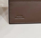 FENDI WALLET ON CHAIN WITH POUCHES BROWN LEATHER MINI BAG – F056