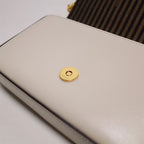 FENDI WALLET ON CHAIN WITH POUCHES MINI WHITE BAG – F053