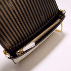 FENDI WALLET ON CHAIN WITH POUCHES MINI WHITE BAG – F053