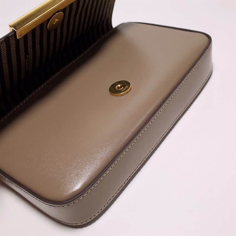 FENDI WALLET ON CHAIN WITH POUCHES BROWN MINI BAG – F055