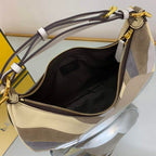 FENDIGRAPHY MEDIUM LEATHER BAG WITH MULTICOLOUR INLAY – F024