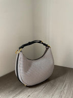 FENDIGRAPHY MEDIUM LEATHER BAG WITH MULTICOLOUR INLAY – F024