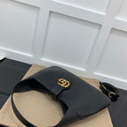 GUCCI APHRODITE MEDIUM SHOULDER BAG IN BLACK LEATHER – GB47