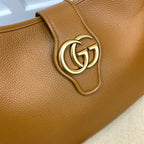 GUCCI APHRODITE MEDIUM SHOULDER BAG IN BROWN LEATHER – GB44