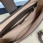 GUCCI APHRODITE MEDIUM SHOULDER BAG IN BROWN LEATHER – GB49