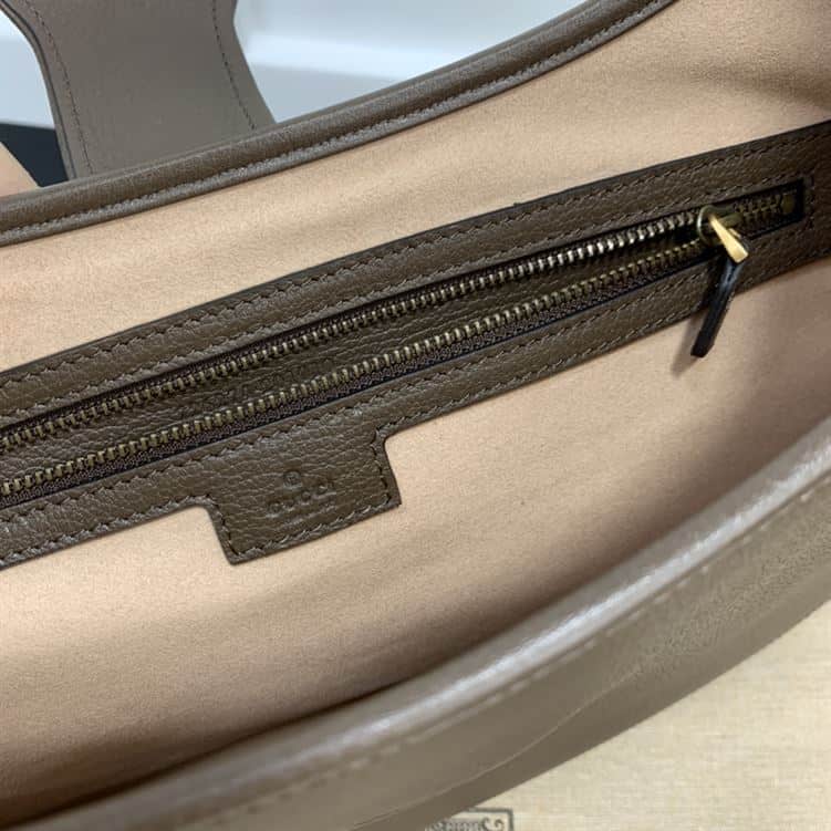 GUCCI APHRODITE MEDIUM SHOULDER BAG IN BROWN LEATHER – GB49