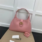 GUCCI APHRODITE MEDIUM SHOULDER BAG IN LIGHT PINK LEATHER – GB46
