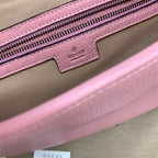 GUCCI APHRODITE MEDIUM SHOULDER BAG IN LIGHT PINK LEATHER – GB46