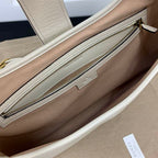 GUCCI APHRODITE MEDIUM SHOULDER BAG IN WHITE LEATHER – GB48