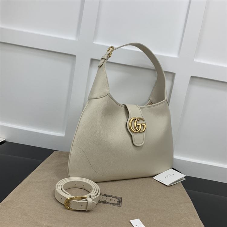 GUCCI APHRODITE MEDIUM SHOULDER BAG IN WHITE LEATHER – GB48