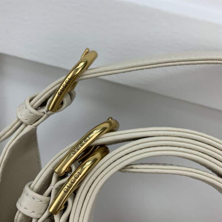 GUCCI APHRODITE MEDIUM SHOULDER BAG IN WHITE LEATHER – GB48