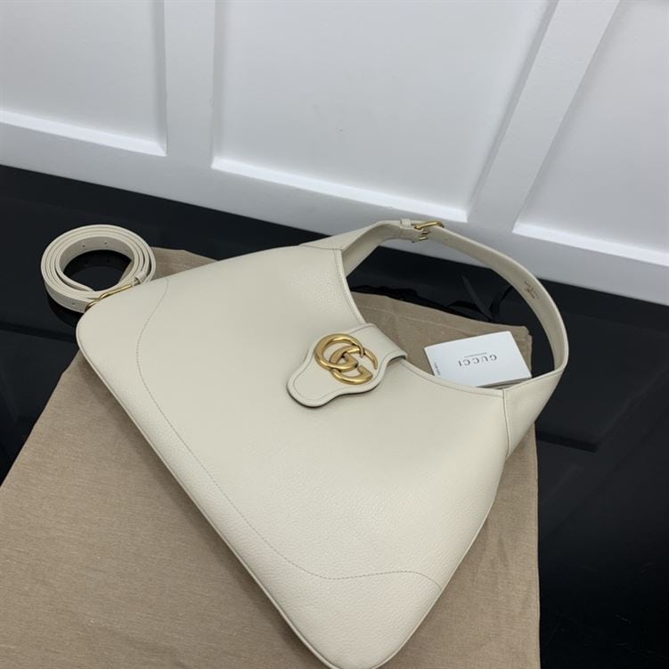 GUCCI APHRODITE MEDIUM SHOULDER BAG IN WHITE LEATHER – GB48