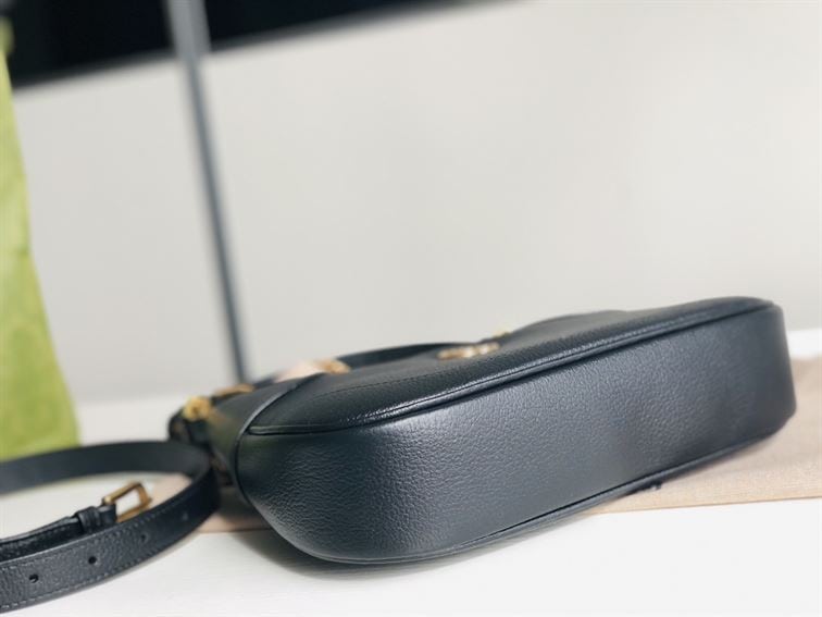 GUCCI APHRODITE SMALL SHOULDER BAG IN BLACK LEATHER – GB41