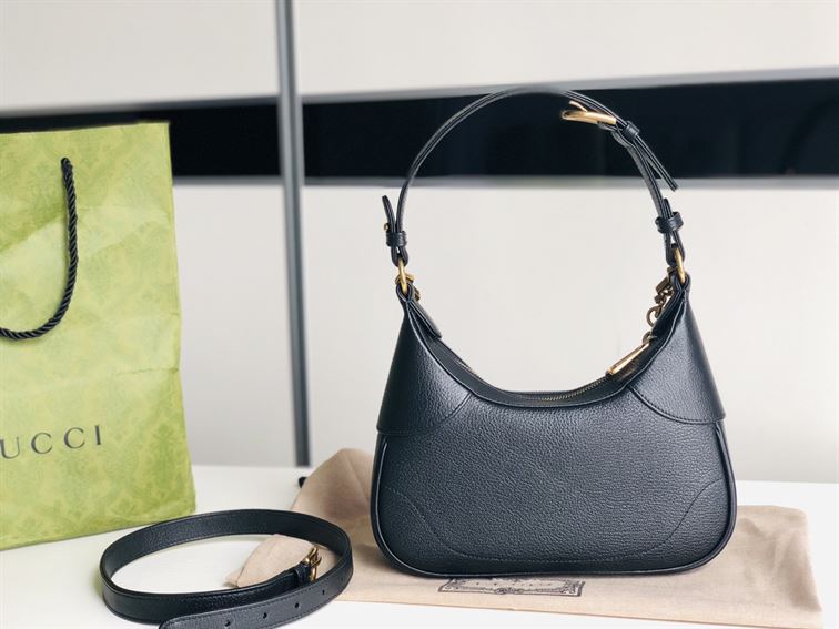 GUCCI APHRODITE SMALL SHOULDER BAG IN BLACK LEATHER – GB41