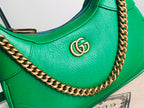 GUCCI APHRODITE SMALL SHOULDER BAG IN GREEN LEATHER – GB43