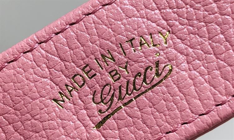 GUCCI APHRODITE SMALL SHOULDER BAG IN LIGHT PINK LEATHER – GB42