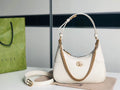 GUCCI APHRODITE SMALL SHOULDER BAG IN WHITE LEATHER – GB40