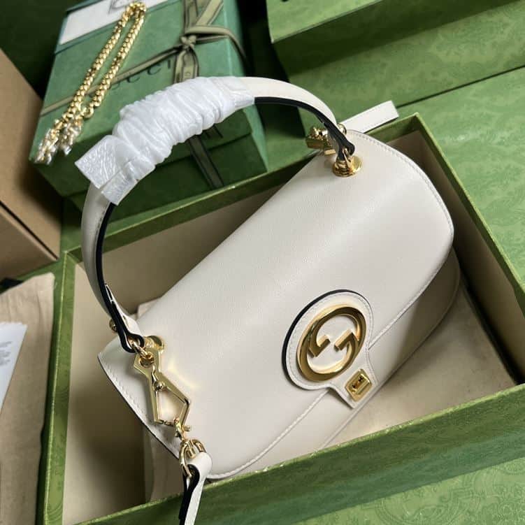 GUCCI BLONDIE TOP HANDLE WHITE BAG – GB05