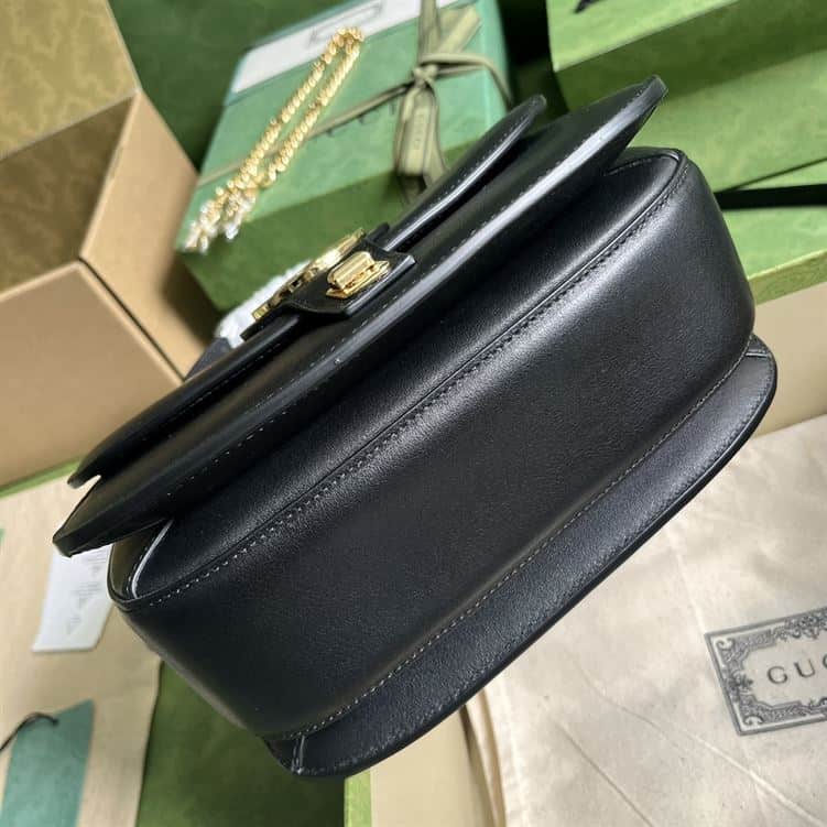 GUCCI BLONDIE TOP HANDLE BLACK BAG – GB06