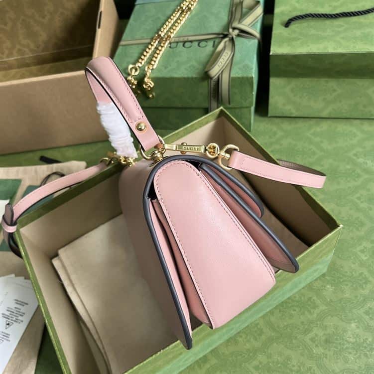 GUCCI BLONDIE TOP HANDLE PINK BAG – GB07