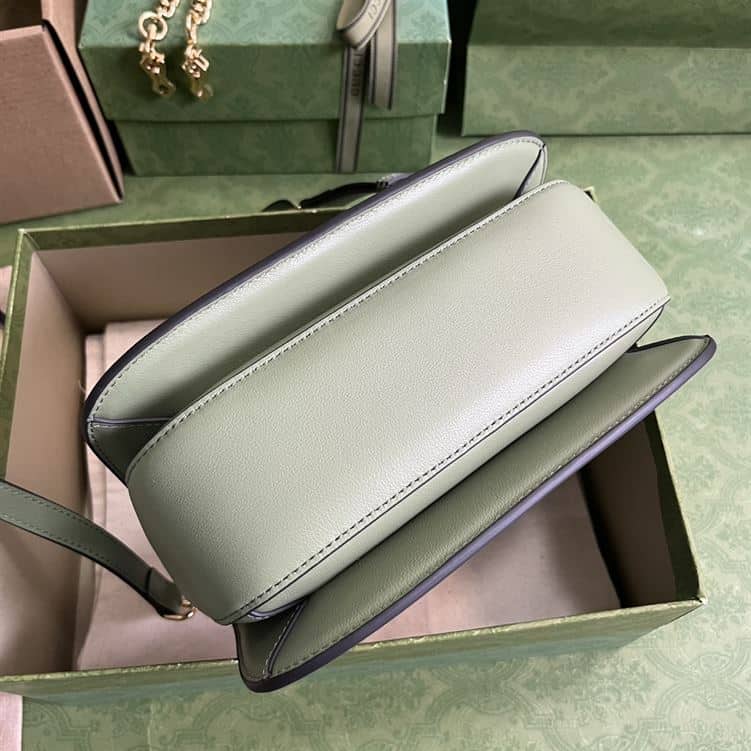 GUCCI BLONDIE TOP HANDLE LIGHT GREEN BAG – GB08