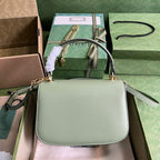 GUCCI BLONDIE TOP HANDLE LIGHT GREEN BAG – GB08