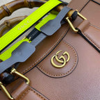 GUCCI DIANA SMALL NOTE BAG IN CUIR LEATHER – GB02