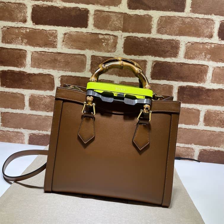 GUCCI DIANA SMALL NOTE BAG IN CUIR LEATHER – GB02