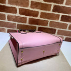 GUCCI DIANA SMALL NOTE BAG IN PINK LEATHER – GB04