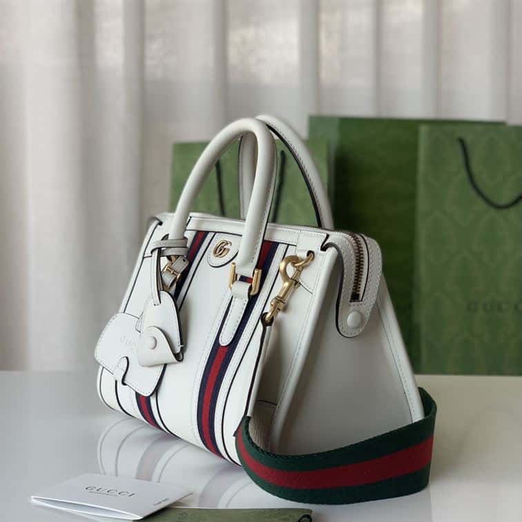 GUCCI DOUBLE G TOP HANDLE SMALL NOTE BAG – GB92