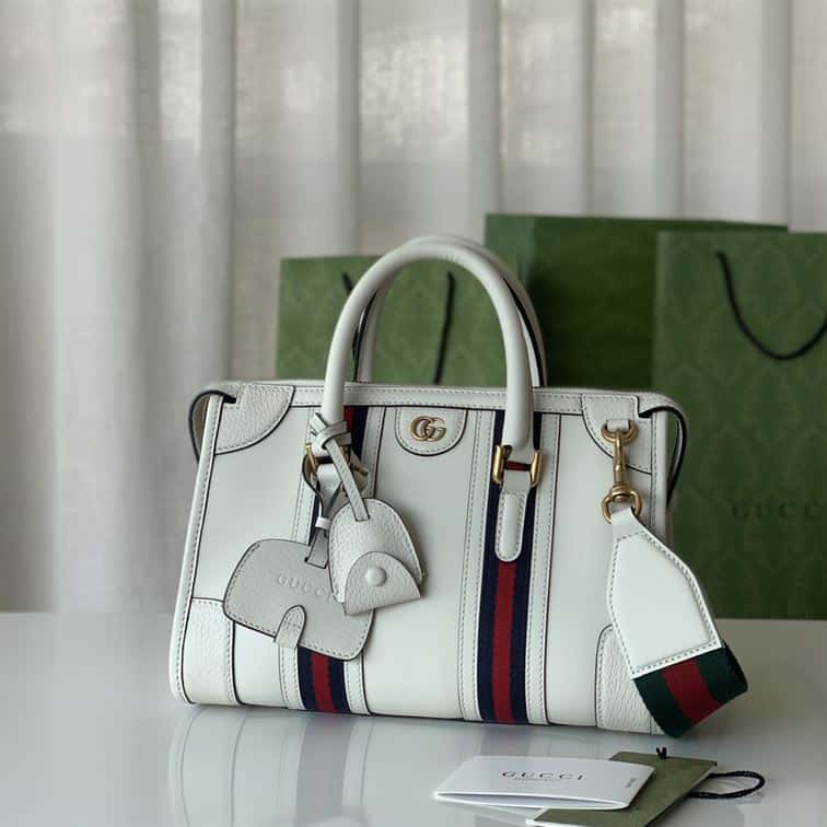GUCCI DOUBLE G TOP HANDLE SMALL NOTE BAG – GB92