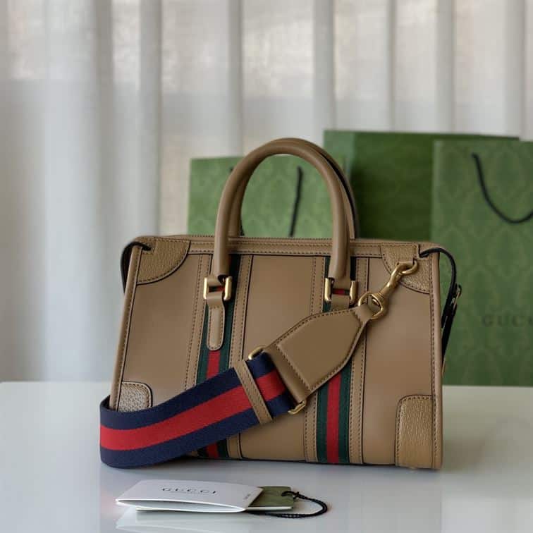 GUCCI DOUBLE G TOP HANDLE SMALL NOTE BAG – GB93