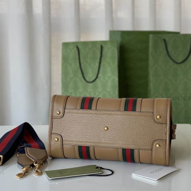 GUCCI DOUBLE G TOP HANDLE SMALL NOTE BAG – GB93