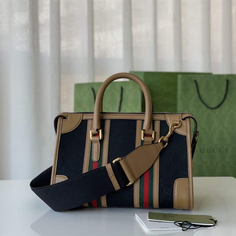 GUCCI DOUBLE G TOP HANDLE SMALL NOTE BAG – GB94