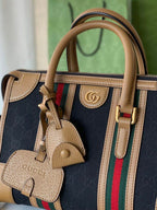GUCCI DOUBLE G TOP HANDLE SMALL NOTE BAG – GB94