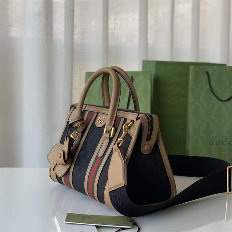 GUCCI DOUBLE G TOP HANDLE SMALL NOTE BAG – GB94