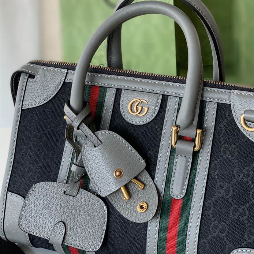 GUCCI DOUBLE G TOP HANDLE SMALL NOTE BAG – GB95