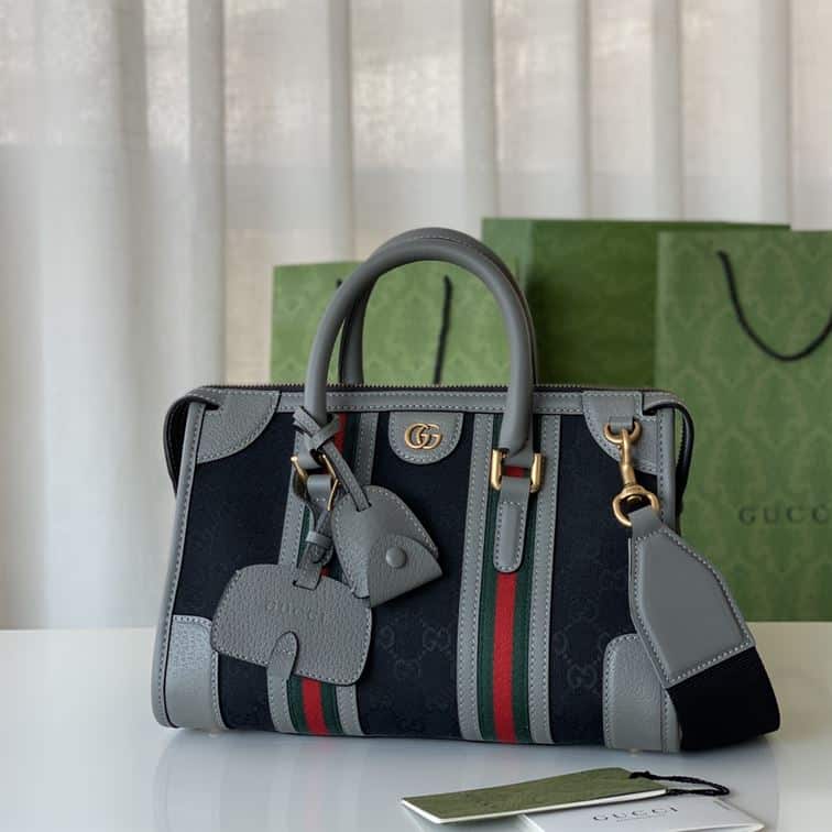 GUCCI DOUBLE G TOP HANDLE SMALL NOTE BAG – GB95