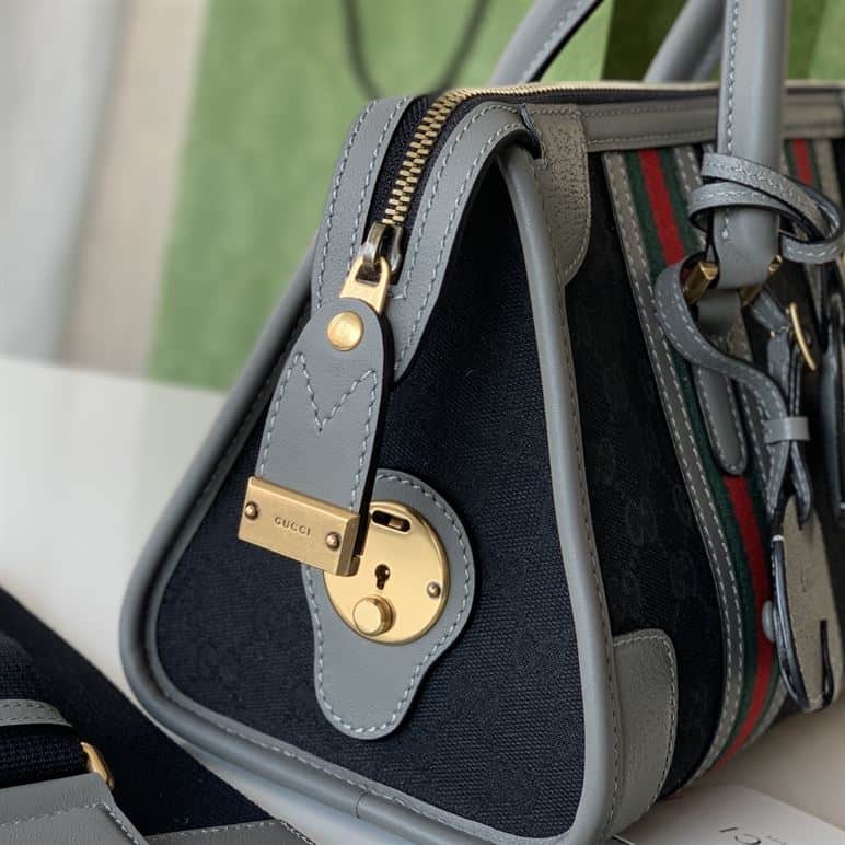 GUCCI DOUBLE G TOP HANDLE SMALL NOTE BAG – GB95