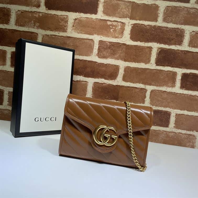 GUCCI GG MARMONT MATELASSE MINI BAG – GB55