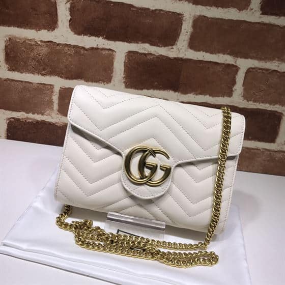 GUCCI GG MARMONT MATELASSE MINI BAG – GB56