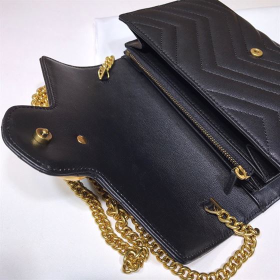GUCCI GG MARMONT MATELASSE MINI BAG – GB57