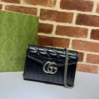GUCCI GG MARMONT MINI BLACK BAG – GB54