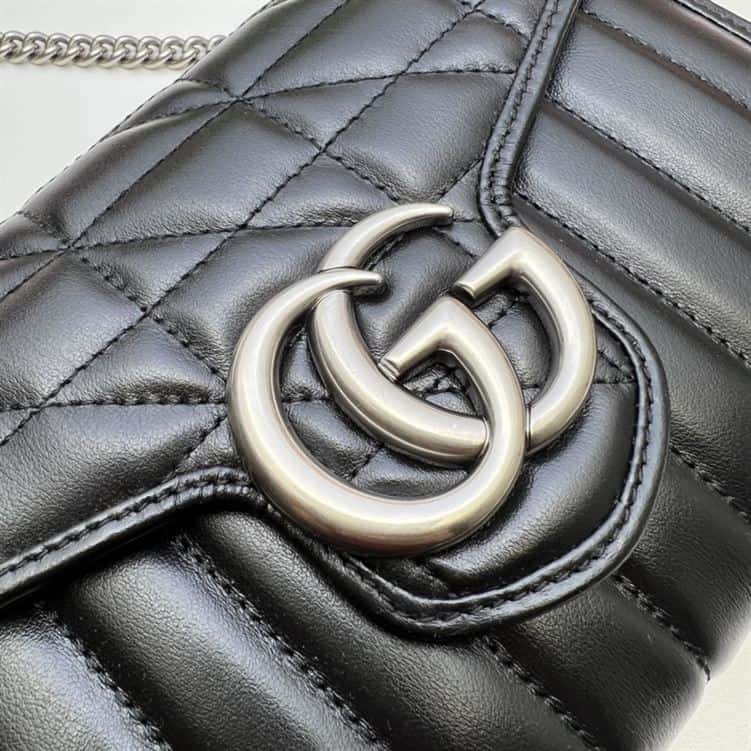 GUCCI GG MARMONT MINI BLACK BAG – GB54