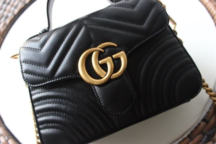 GUCCI GG MARMONT MINI TOP HANDLE BAG – GB82