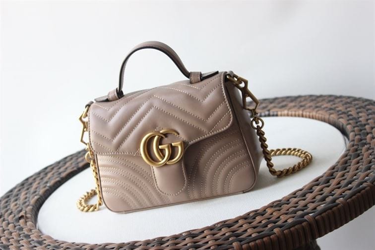 GUCCI GG MARMONT MINI TOP HANDLE BAG – GB83
